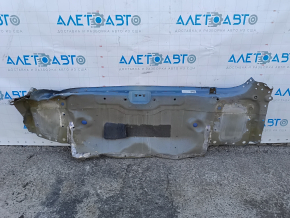 Tesla Model 3 18-23 back panel drilled, blue PPSB, wrinkled