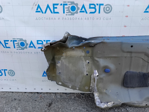 Tesla Model 3 18-23 back panel drilled, blue PPSB, wrinkled