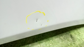 Bare hood Toyota Venza 21-24 aluminum, white 070, dents, chips