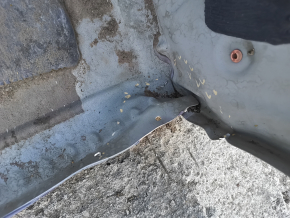 Tesla Model 3 trunk trough 18-23 drilled, blue PPSB, dented