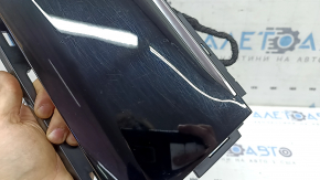 Jeep Grand Cherokee WL 21-24 center console pocket, glossy black, with backlight, scratches