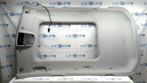 Jeep Grand Cherokee WL 22-26 headlining for panoramic windows, gray, with lamps and microphones, dry-cleanable, creases, fabric tears