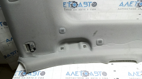 Jeep Grand Cherokee WL 22-26 headlining for panoramic windows, gray, with lamps and microphones, dry-cleanable, creases, fabric tears