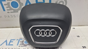 Airbag in the steering wheel, driver's side, Audi Q5 80A 18-24, black, type 2, scratch, dent, abrasions