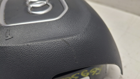 Airbag in the steering wheel, driver's side, Audi Q5 80A 18-24, black, type 2, scratch, dent, abrasions
