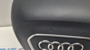Airbag in the steering wheel, driver's side, Audi Q5 80A 18-24, black, type 2, scratch, dent, abrasions