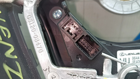 Naked steering wheel Toyota Venza 21-24 black leather, heated, with steering wheel computer, scratches