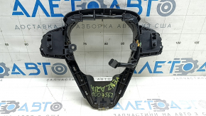 The steering wheel control buttons for Toyota Venza 21-22 are black with black gloss and chrome, scratches