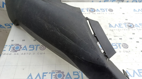Lower lip of the front bumper Ford Edge 19-24 structure, scratches