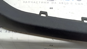 Lower lip of the front bumper Ford Edge 19-24 structure, scratches