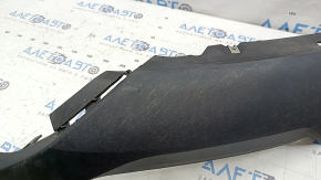 Lower lip of the front bumper Ford Edge 19-24 structure, scratches
