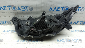 Front right headlight Toyota Rav4 19-24 reflector, black, USA built scratches