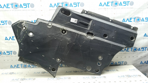 Front left underbody protection for Toyota Rav4 19-25 hybrid, USA built, dented, cracked