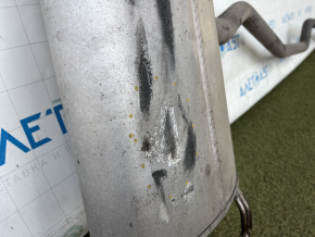 Exhaust pipe with catalytic converter Lincoln MKZ 13-20 hybrid, barrel is dented