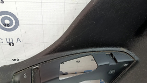 Right arch trim Ford Edge 15-24 black, scratches, whitened plastic, no trim