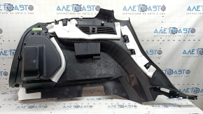 Right arch trim Ford Edge 15-24 black, scratches, whitened plastic, no trim
