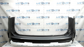 Bare rear bumper Ford Edge 19-24 without parking sensors, graphite, scratches