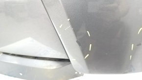 Bare rear bumper Ford Edge 19-24 without parking sensors, graphite, scratches