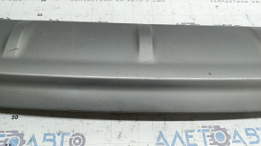 Ford Edge 19-24 rear bumper lip trim, grey, without towbar, scratches, dented, broken mount