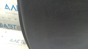 Door trim, front left, Toyota Venza 21-22 XLE, Limited, black leather with gray stitching, dark gray trim, scratches