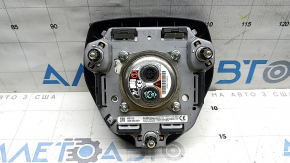 Airbag in the driver's steering wheel Toyota Venza 21-24 black, scratches