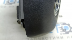 Airbag in the driver's steering wheel Toyota Venza 21-24 black, scratches