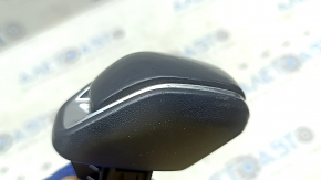 Gear knob Toyota Venza 21-24 black leather, scratches