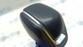 Gear knob Toyota Venza 21-24 black leather, scratches
