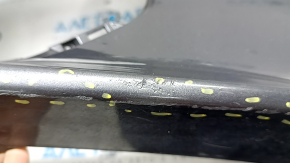 Front bare right bumper Toyota Prius 50 Prime 17-22 without parking sensors, graphite, scratches, crack