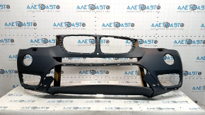 Bare front bumper for BMW X3 F25 15-17 with park assist, LED fog lights and camera