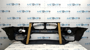 Bare front bumper for BMW X3 F25 15-17 with park assist, LED fog lights and camera