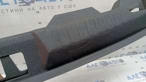 Ford Edge 15-24 trunk opening trim is black, scratches, plastic has turned white
