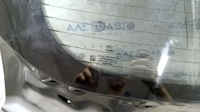 Naked trunk door with glass Ford Edge 19-24 graphite M7, with spoiler, with trapezoid, left glass molding, scratches on glass