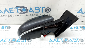Right side mirror assembly Toyota Prius 50 Prime 17-20 5 pins, graphite