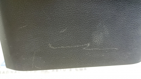 Rear center console trim Toyota Venza 21-24 black, cracks, scratches