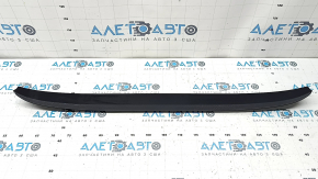 Upper trim of the trunk door of Toyota Prius 50 Prime 17-22 black, scratched