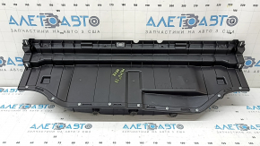 Toyota Prius 50 Prime 17-22 black trunk opening trim, with lock trim