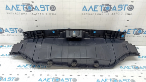 Toyota Prius 50 Prime 17-22 black trunk opening trim, with lock trim