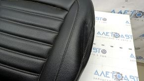 Rear seat cushion for Ford Edge 15-24, black leather, dented, scratches, dry cleanable