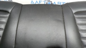 Rear seat cushion for Ford Edge 15-24, black leather, dented, scratches, dry cleanable