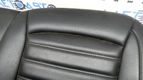 Rear seat cushion for Ford Edge 15-24, black leather, dented, scratches, dry cleanable