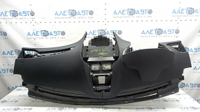 Torpedo front panel with AIRBAG Lincoln MKZ 13-20 black leather