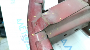 Lincoln MKZ 13-20 rear bumper reinforcement is dented