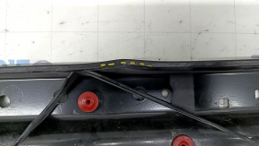The lower TV bar of Lincoln MKZ 13-20 is crushed, bent, broken