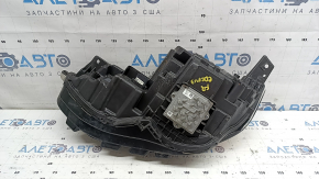 Front right headlight assembly Ford Edge 19-24 LED dark, for polishing