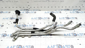 Ford Escape MK4 20-26 hybrid VVB cooling system pipes, front part, without pipe