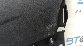 Upper dashboard trim for Toyota Prius 50 Prime 17-18, black, under the speakers, worn, mount dented