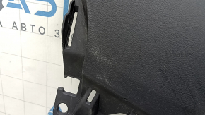 Upper dashboard trim for Toyota Prius 50 Prime 17-18, black, under the speakers, worn, mount dented