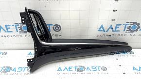 Toyota Prius 50 Prime 17-22 black central right dashboard trim, for large display with deflector, scratches