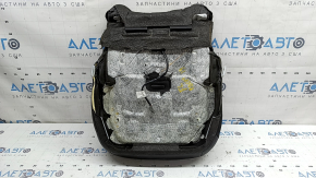 Ford Edge 15-24 driver's seat cushion upholstery, black leather, heated